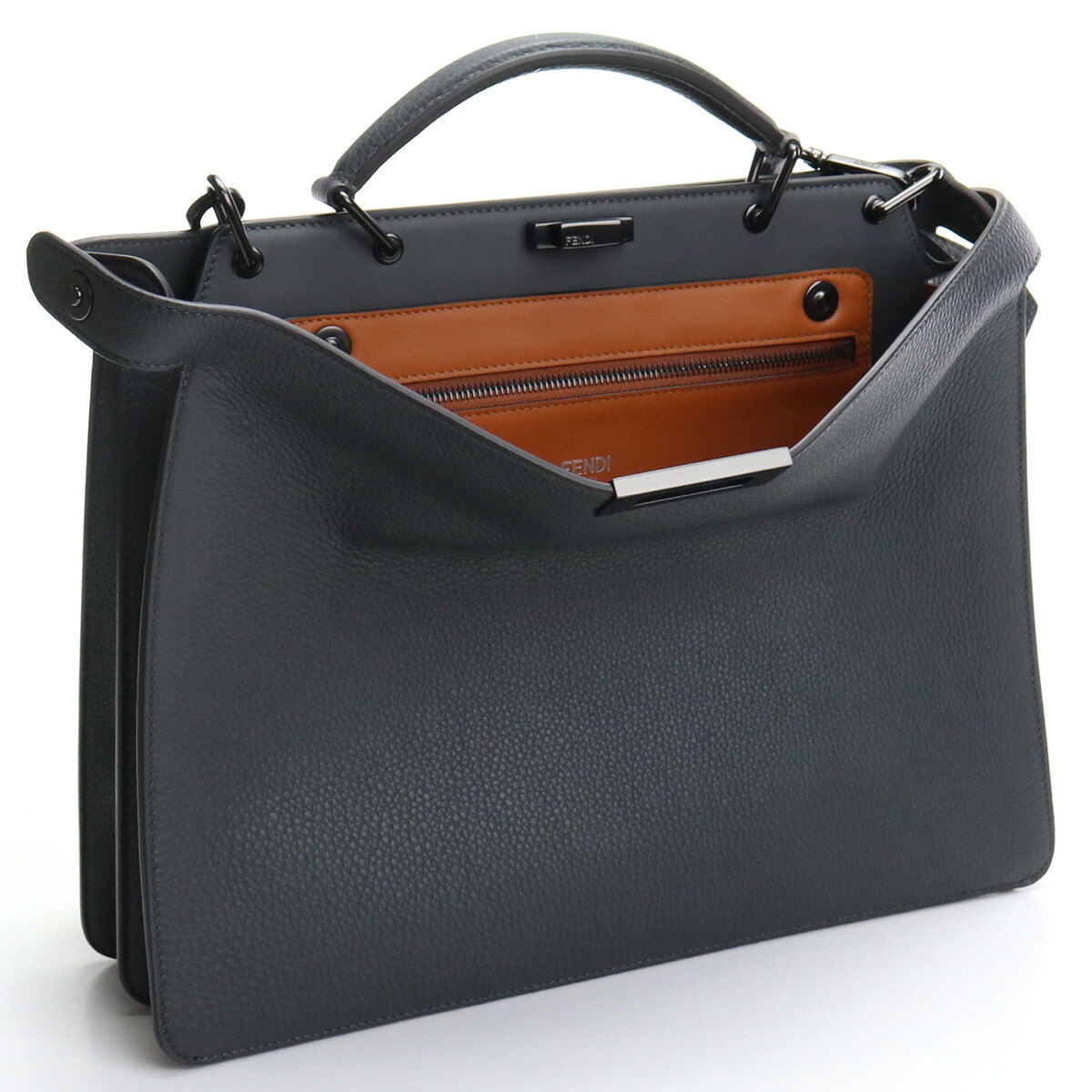 楽天市場 フェンディ Fendi ハンドバッグ メンズピーカブー ピーカブー ブランドバッグ メンズバッグ 7va529 Afc3 F1e2k Peekaboo グレー系 Bos 15 Bag 01 ブランド総合卸 ビッグヒット