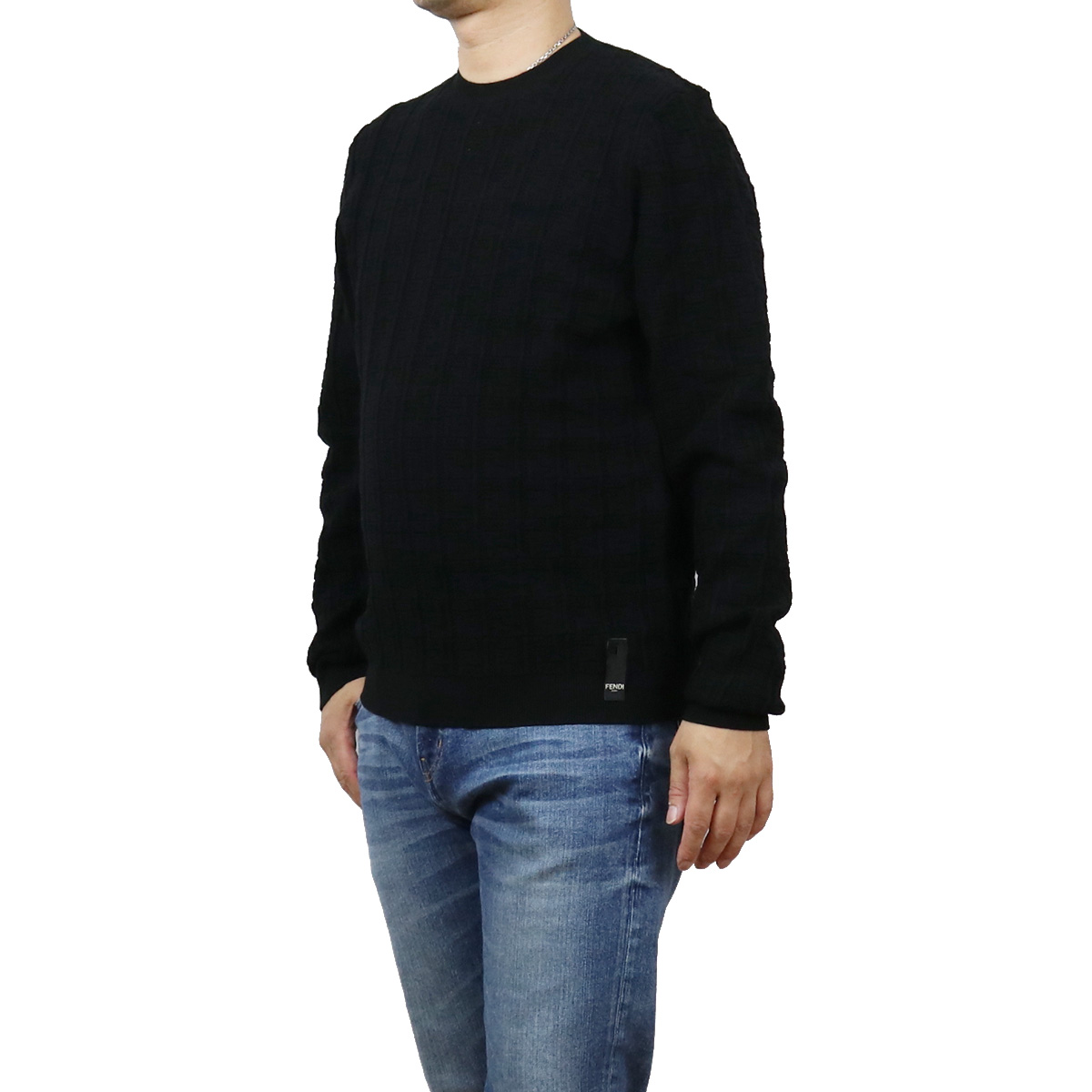 フェンディ FENDI メンズ−セーター，ニット FZY431 AF83 F0QA1 ブラック bos-15 apparel-01 warm