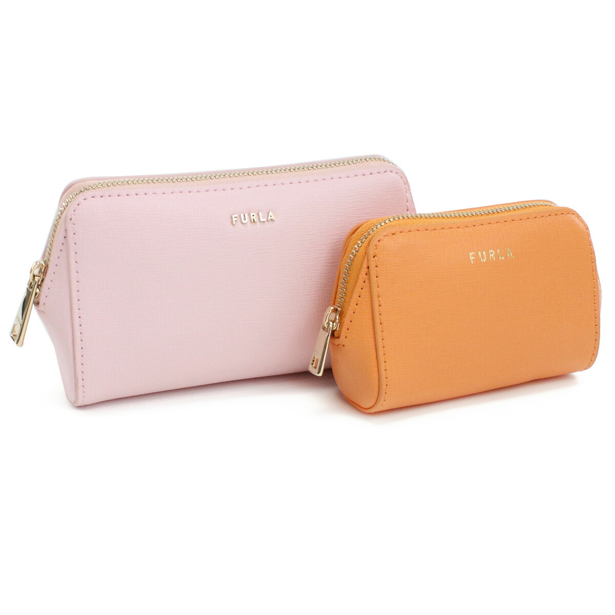 フルラ FURLA FURLA ELECTRA ポーチ メイクポーチ セット EBM5LN1 B30000 1321S OPAL+SUNSET ピンク系 オレンジ系 gsw-3