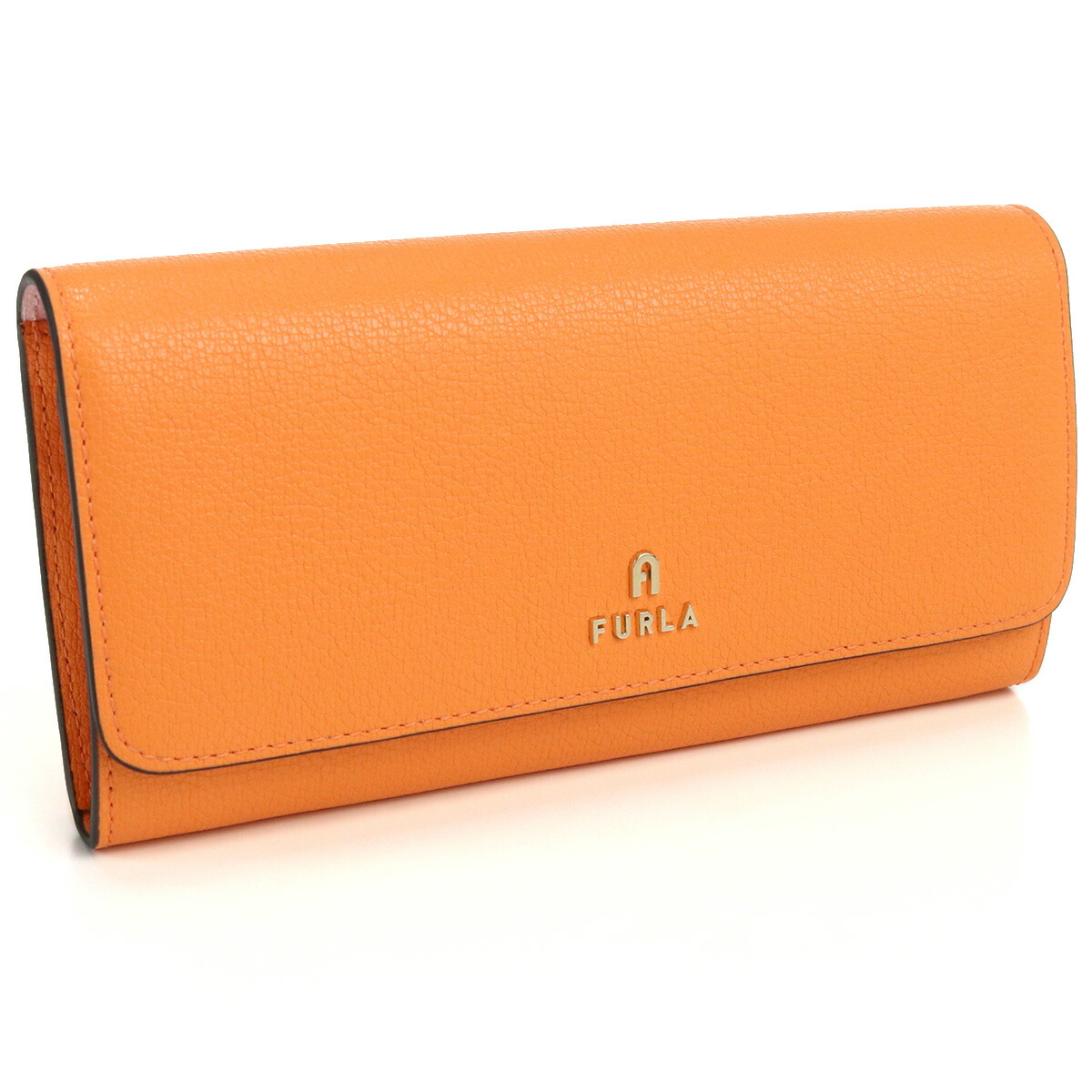 フルラ FURLA FURLA MAGNOLIA 2つ折り長財布 小銭入れ付き ブランド 財布 WP00197 AX0732 1313S SUNSET+OPAL オレンジ系 gsw-2