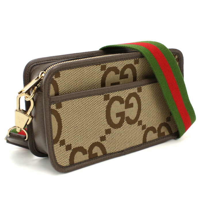 GUCCI グッチ　ショルダーバック　メッセンジャーバック　GG柄　ナイロン GUCCI グッチ GG柄メッセンジャーバッグ ショルダーバッグ