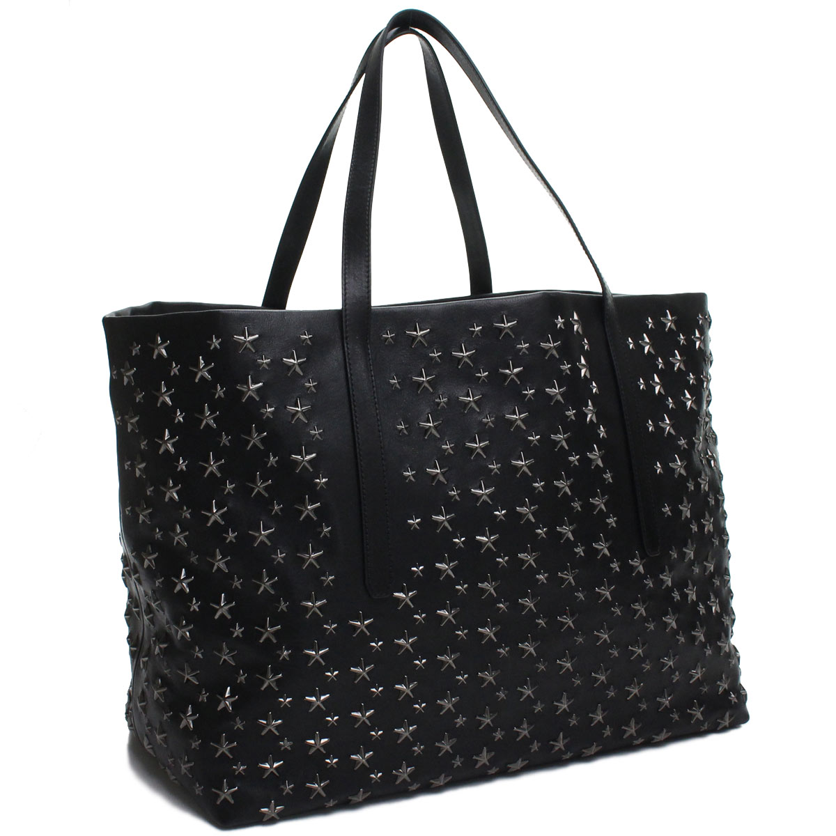 ジミーチュウ Jimmy Choo Tote Bag Pimlico Cst Black Gunmetal