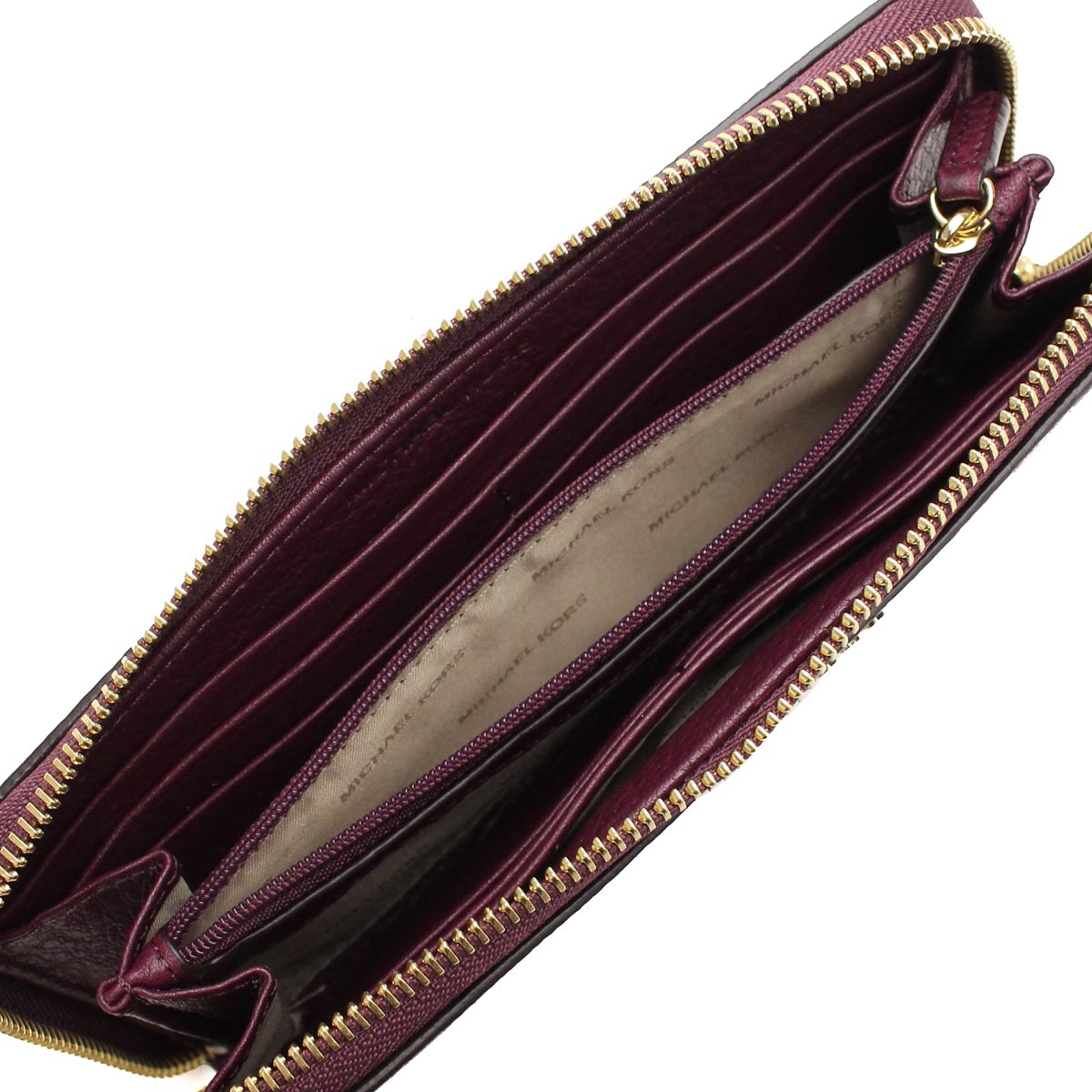 michael kors bedford wallet purple