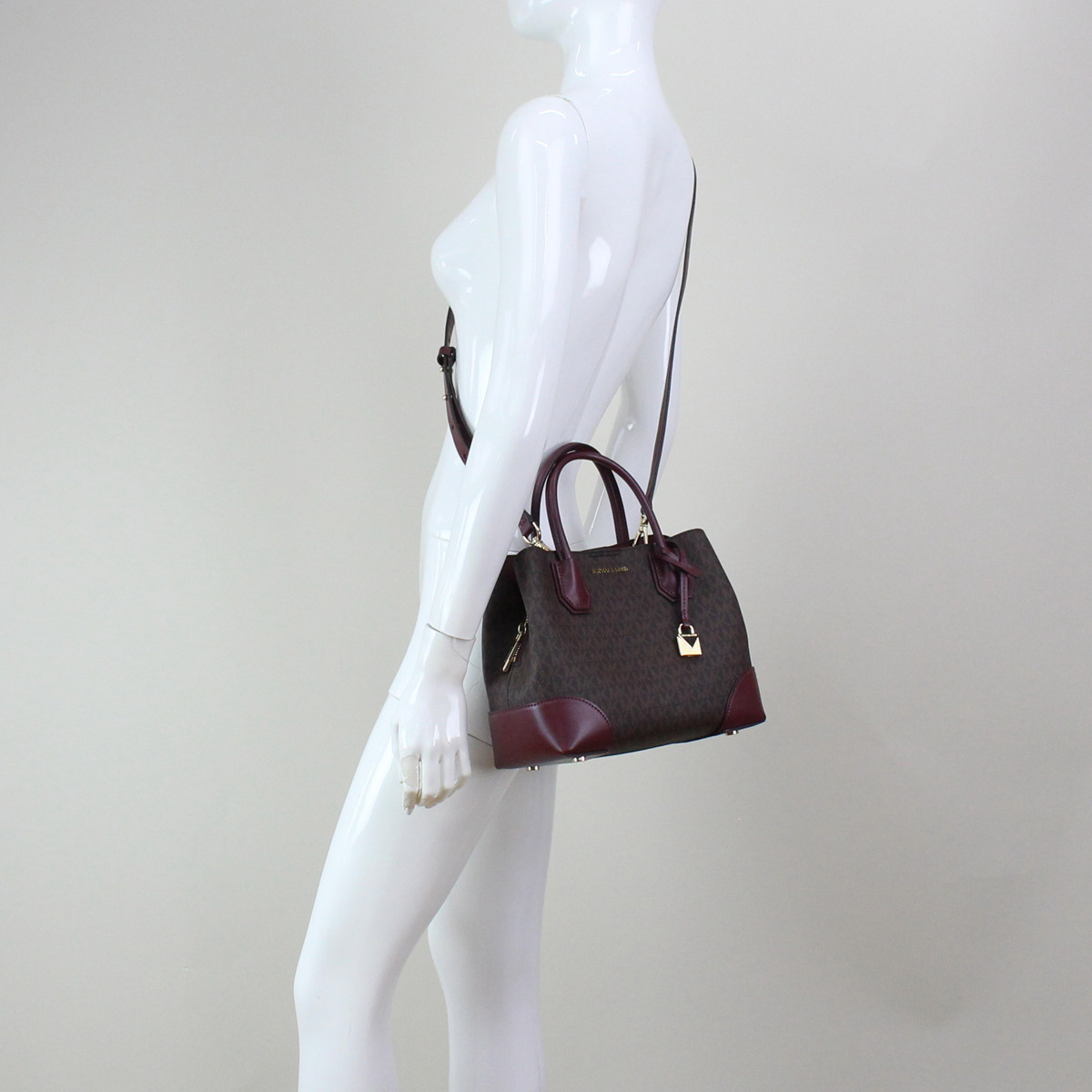 Michael kors mercer outlet oxblood