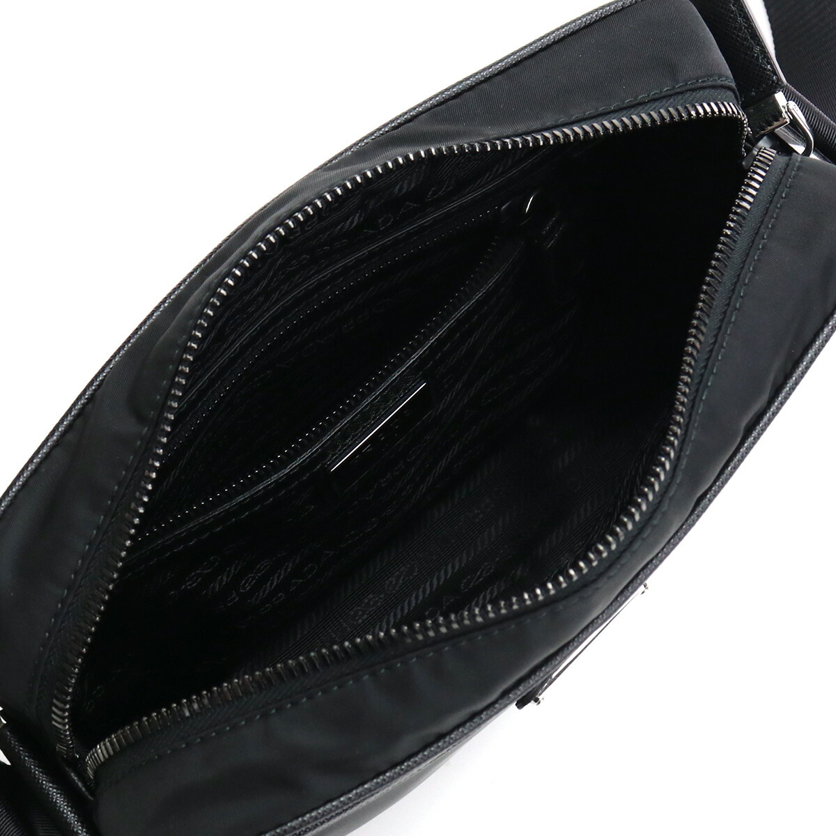 プラダ Prada 斜め掛け ショルダーバッグ ブランドバッグ ブランドロゴ 2vh048 2dmh V Ooo F0002 Nero ブラック Bag 01 Christine Coppin Com