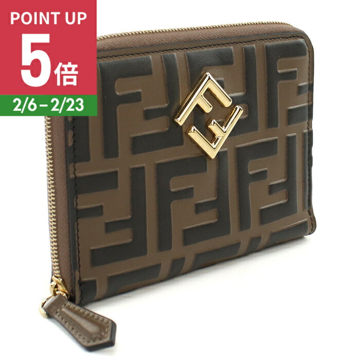 楽天市場】フェンディ FENDI 二つ折り財布 レディース 8M0506 AAJD