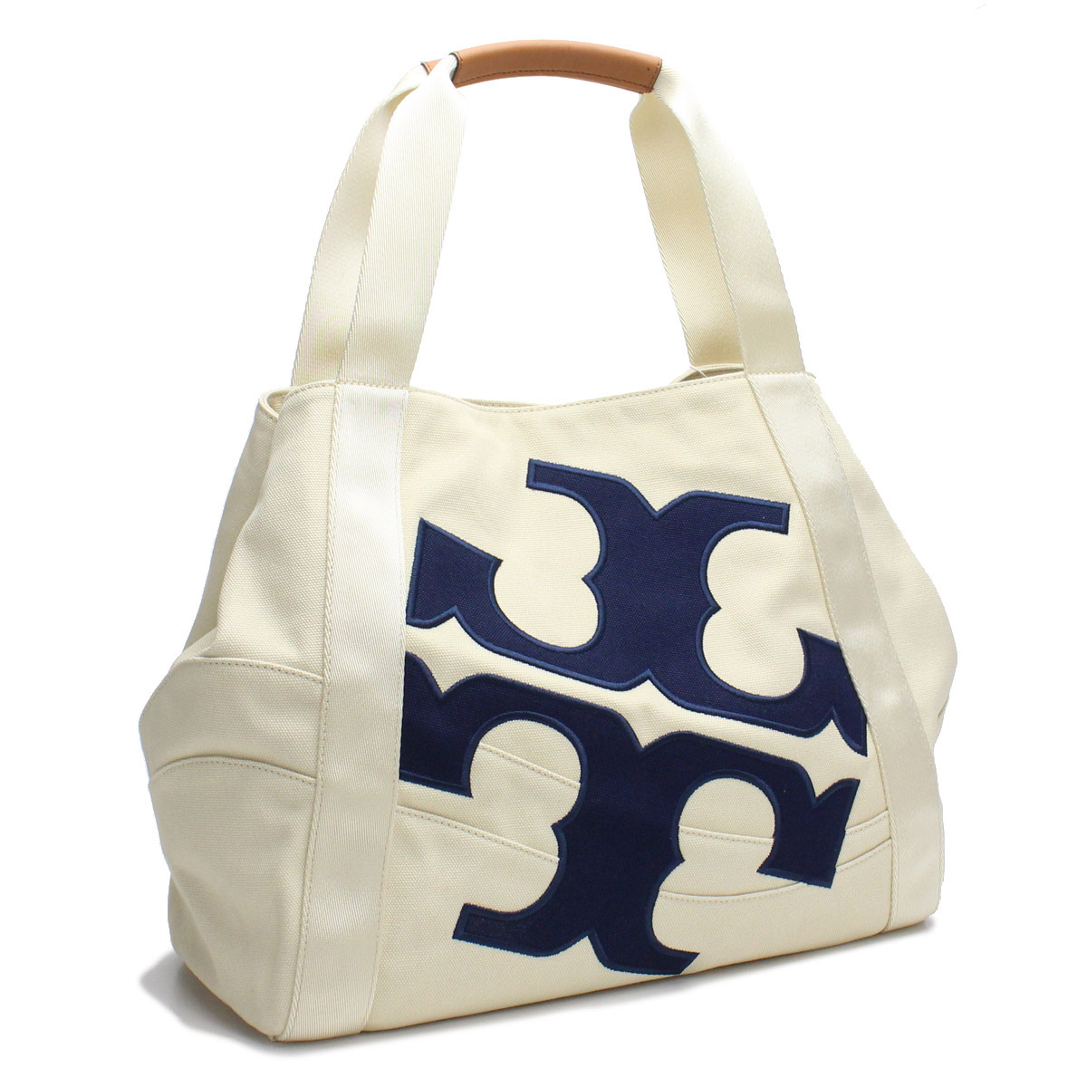 Hit The Total Brand Whole Tolly Birch Tory Burch Beach Tolly Birch Tory Burch Beach Logo Tote Bag 35783 295 Nat Ro Navy Cassia White System