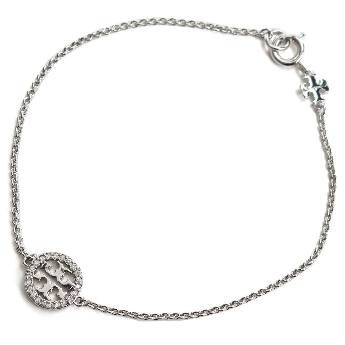 トリーバーチ TORY BURCH MILLER PAVE ブレスレット 80997 042 TORY SILVER/CRYSTAL シルバー系 ?accessory-01 gsw-5