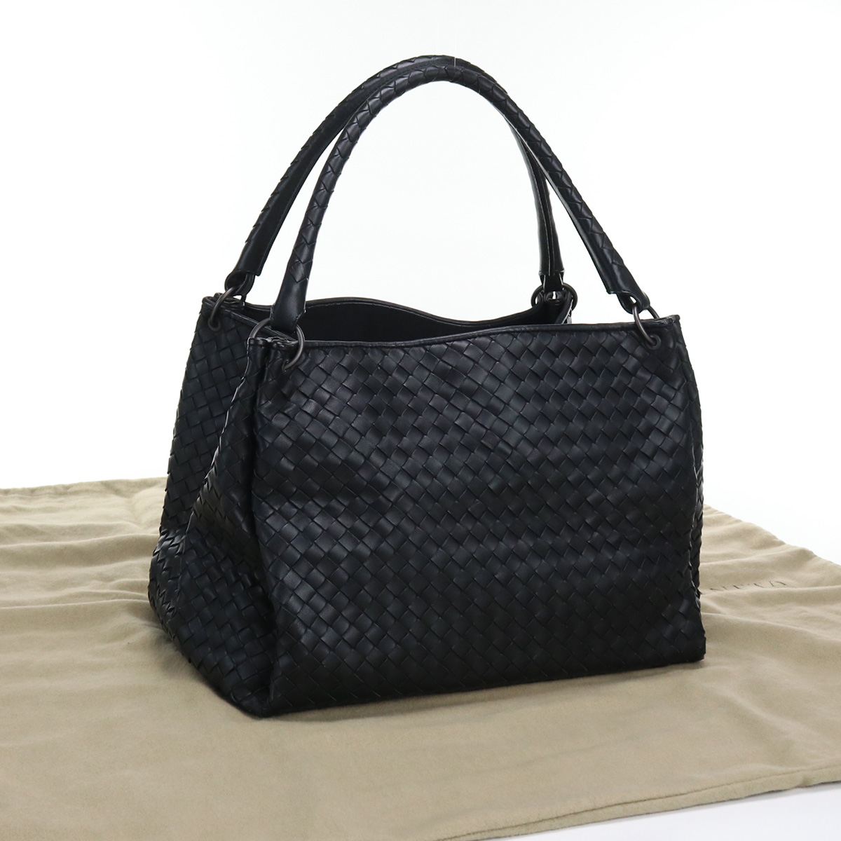 逸品】 ボッテガ ヴェネタ BOTTEGA VENETA イントレチャートナツパ