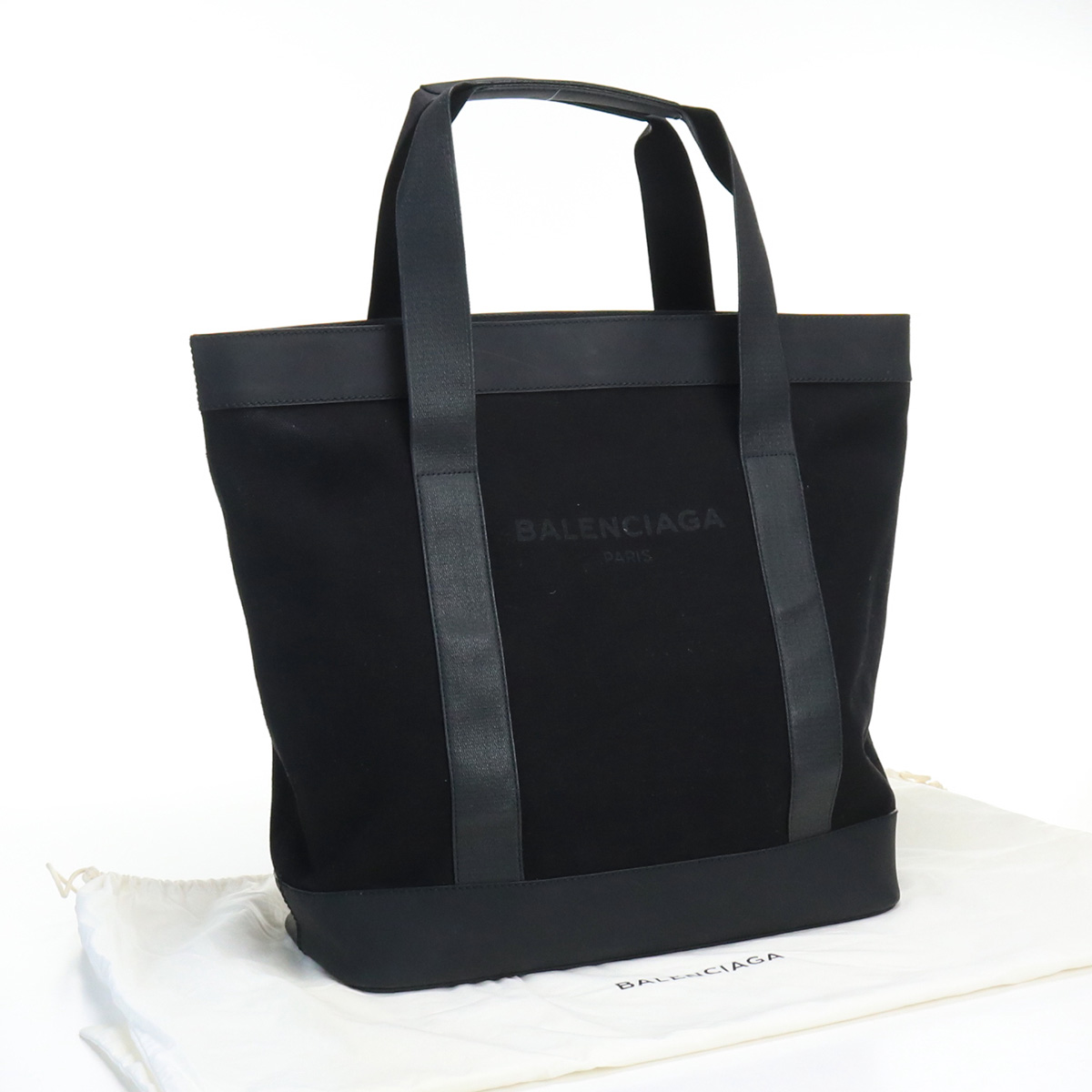 直営ストア バレンシアガ BALENCIAGA ネイビートートバッグ ブランド