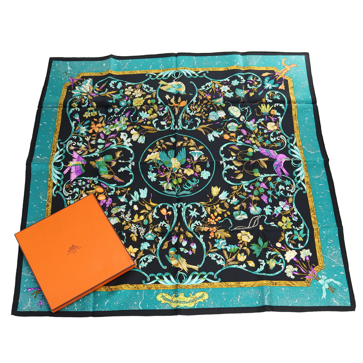 SALE/102%OFF】 エルメス HERMES カレ90 シルク ブランド スカーフ