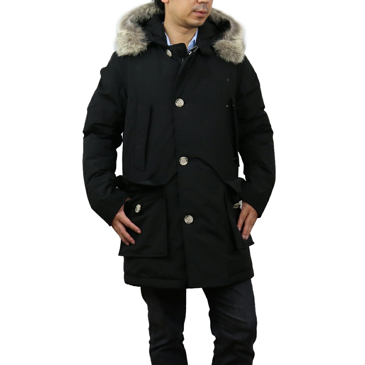 誕生日プレゼント コート ジャケット ウールリッチ Outer 01 Bos 13 メンズ ブラック Nbl Ut0108 Woou0270 アウター コート メンズ Woolrich Dgb Gov Bf