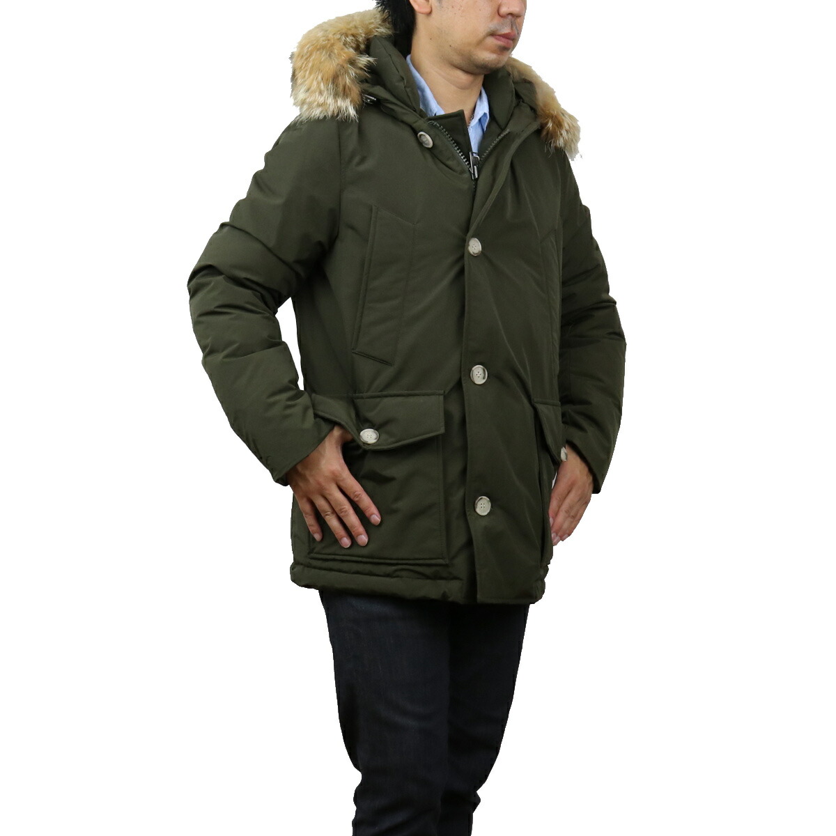 メンズファッション コート ジャケット グリーン系 Bol Ut0001 Woou0272 アウター コート メンズ Woolrich ウールリッチ メンズ Outer 01 Bos 13 通販でクリスマス Www Practicallyslim Com