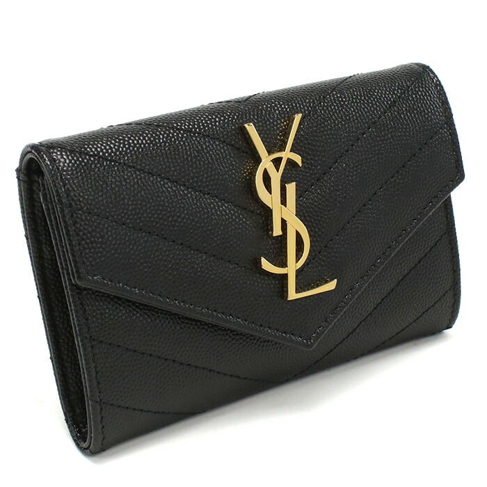 SAINT LAURENT シャドウ　名刺入れ Yves Saint Laurent サンローラン カードケース/名刺入れ YSL