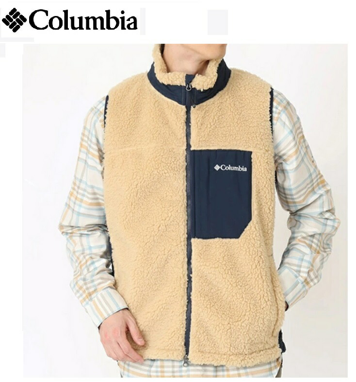 ♡コロンビア♡ Columbia フリース ボア　ベスト WINDPROOF 楽天市場】Columbia コロンビア フリース ベスト メンズ レディース