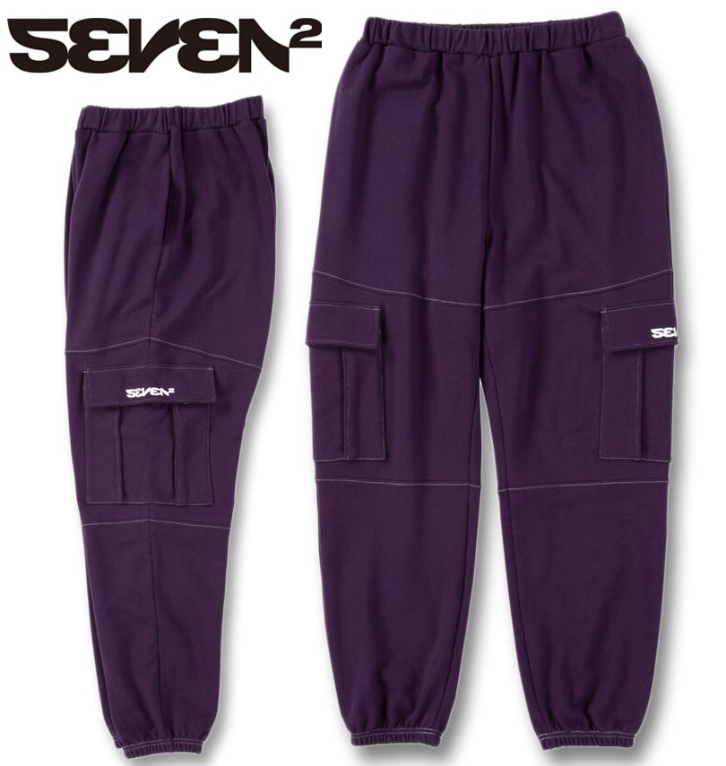 楽天市場】大きいサイズ メンズ SEVEN2 裏毛 スウェット カーゴ パンツ