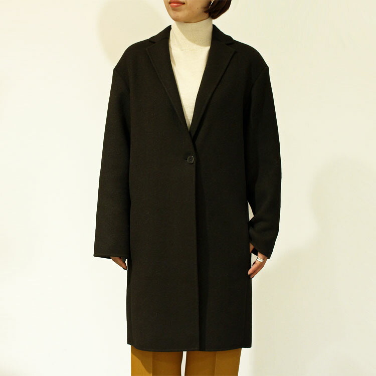 【S50】CEDRIC CHARLIER(セドリック シャルリエ)EPE915A0601 フラノ チェスターコート レデイース 正規品 レディース|biglietteria