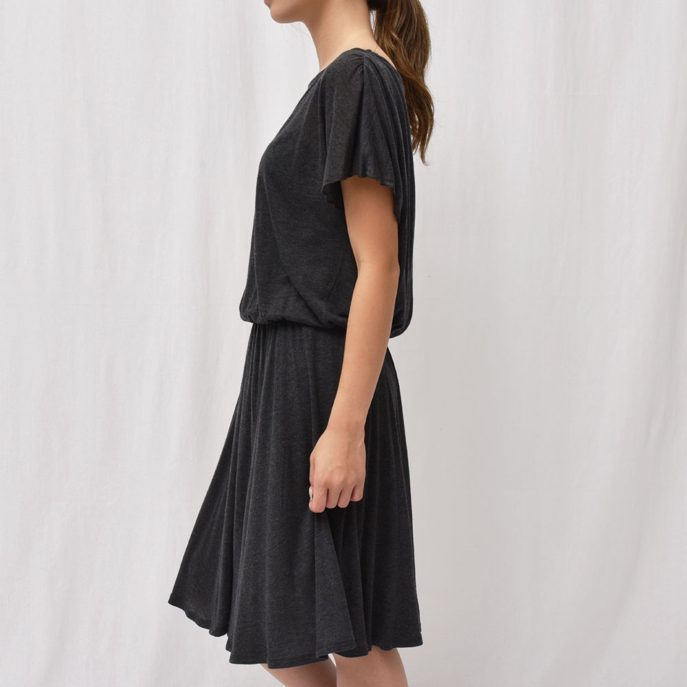 正規品 インポートセレクトショップ 全国一律送料無料 レディース ジャージーワンピース Dots スリードッツ Kx5774 あす楽 レデイース Sale Three Dots スリードッツ Kx5774 ショートスリーブ ジャージーワンピース レデイース 正規品 レディース Sale