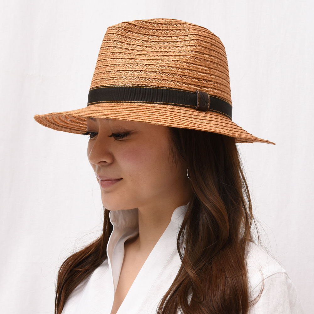 【S50】Doria 1905(ドリア 1905)D0440 中折れ ストローハットレディース 正規品｜biglietteria