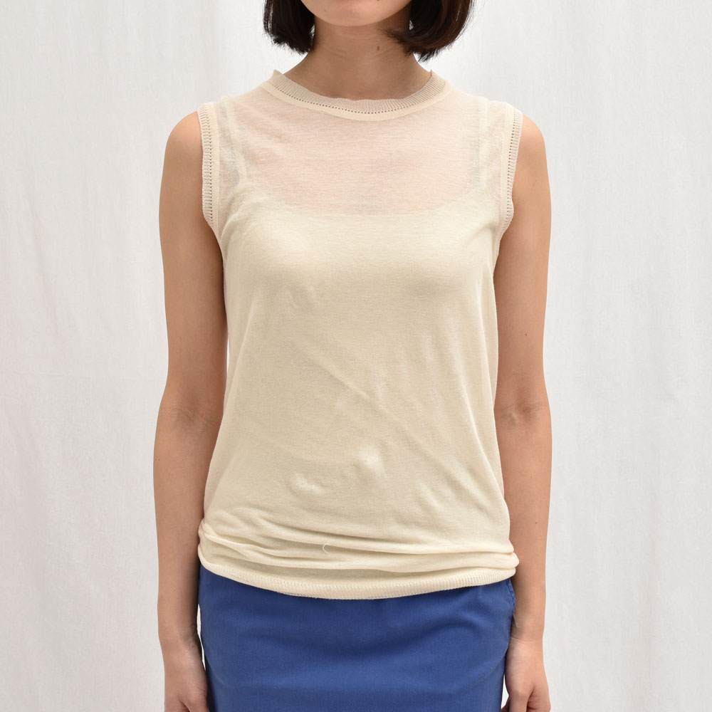 LARDINI(ラルディーニ)\u003cBR\u003ePAUL カクテルドレスルー ノースリーブニットレディース 置き目品