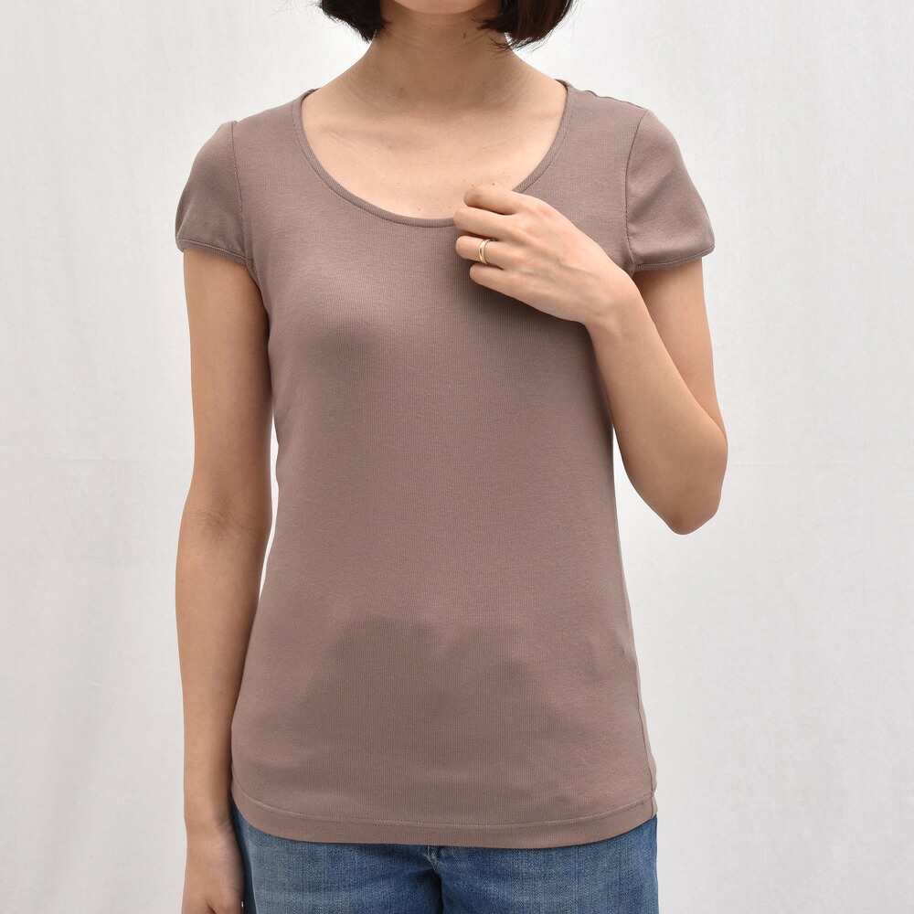 Gran Sasso(グラン サッソ)60237/80300 クルーネック テレコカットソーレディース 正規品｜biglietteria