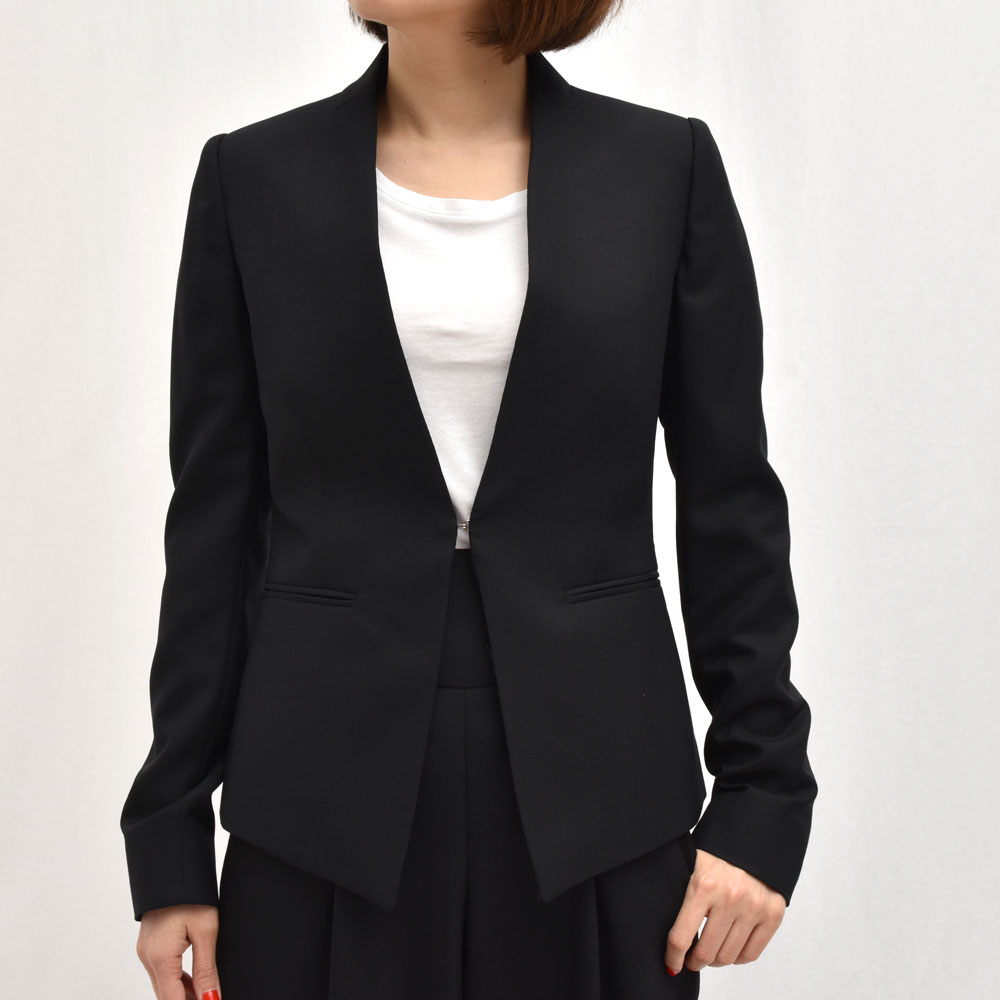 【S50】LARDINI(ラルディーニ)CELIDONIA サマーウール ノーカラージャケットレディース 正規品|biglietteria