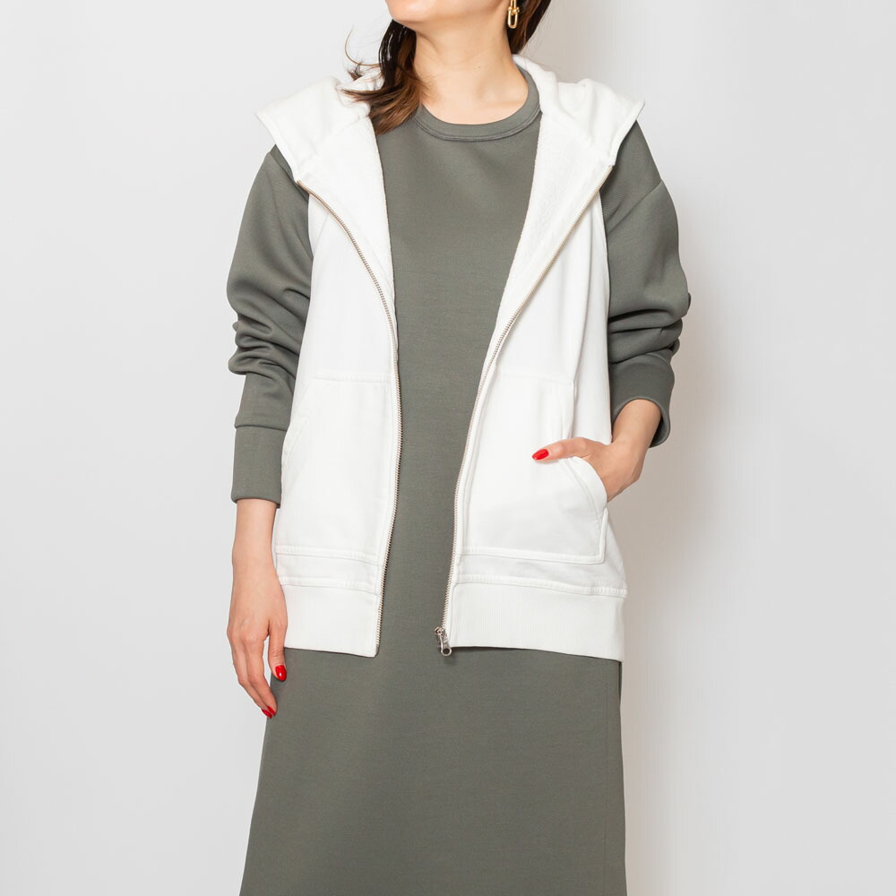 【S50】MM6 MAISON MARGIELA(エムエム6 メゾン マルジェラ)S62GU0072 ジップフーディレディース 正規品|biglietteria