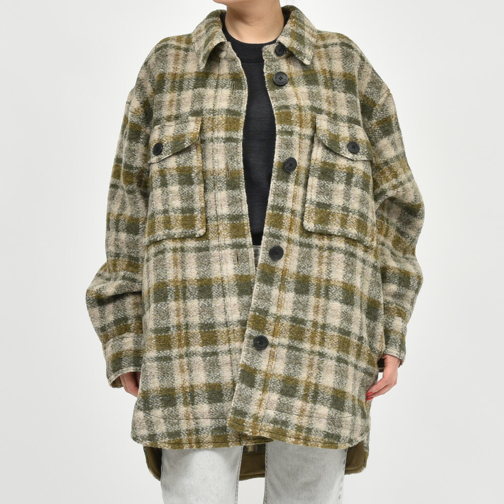 美品♡イザベルマランエドワールアイボリーコート ISABEL MARANT ETOILE(イザベルマランエトワール) コート