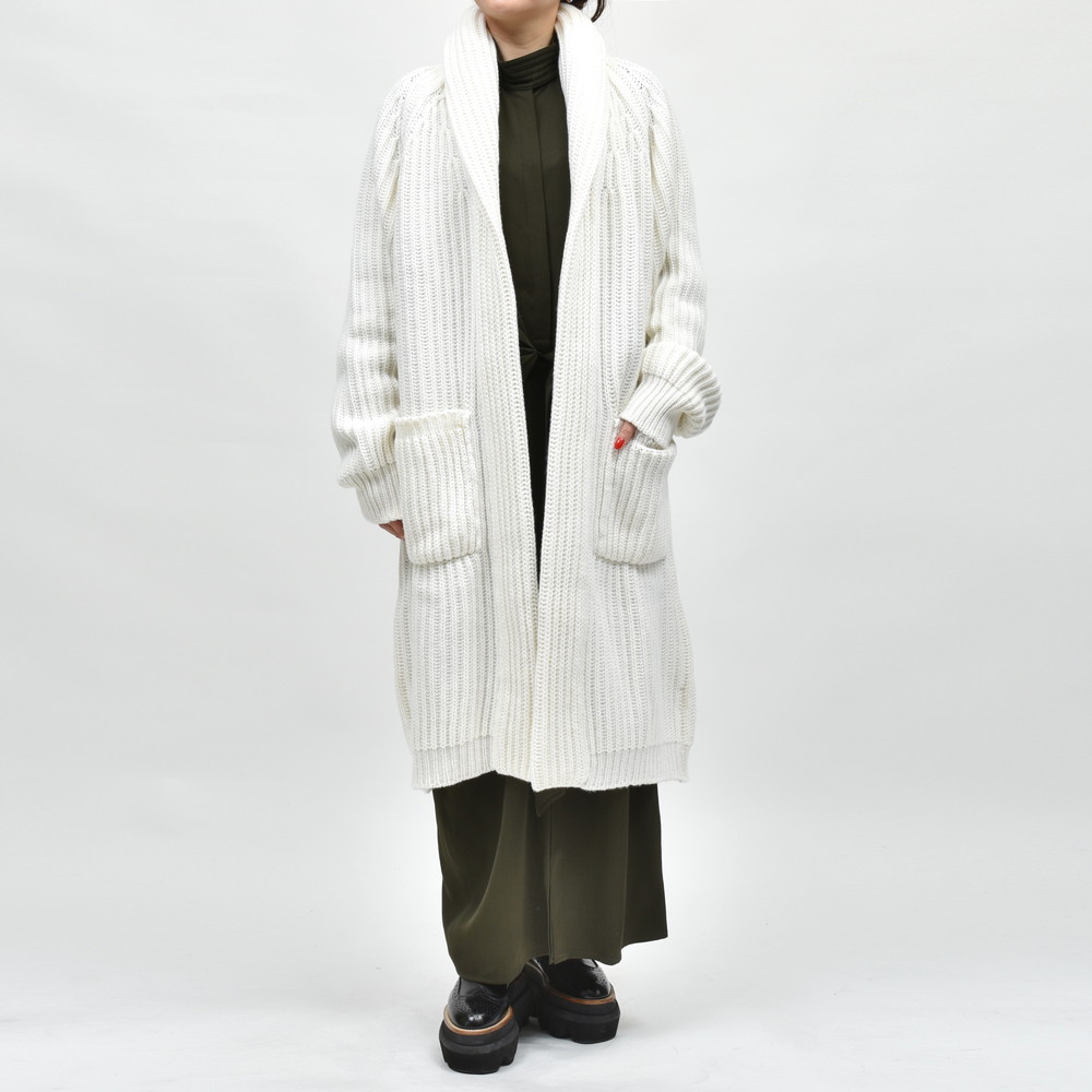 BEGG X COベグ アンド コー Mini Yacht Cardigan ローゲージカシミアショールカラーニットカーディガン 26042000225 BEGG X CO(ベグ アンド コー)Mini Yacht Cardigan ローゲージ