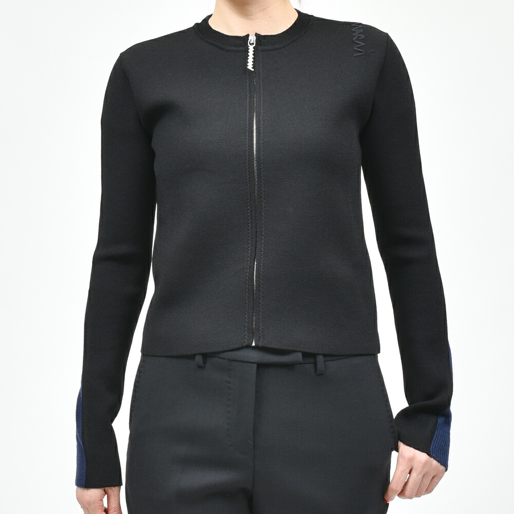 【S40】MARNI(マルニ)CDMD0375Q0/UFV123 レーヨンポリウレタンバイカラーカーディガン 26042003138｜biglietteria