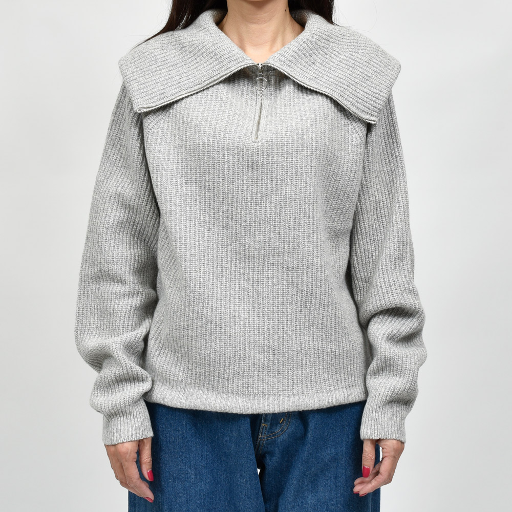 【S30】JOHN SMEDLEY(ジョンスメドレー) NEWRY ハーフジップニット 26052006030|biglietteria