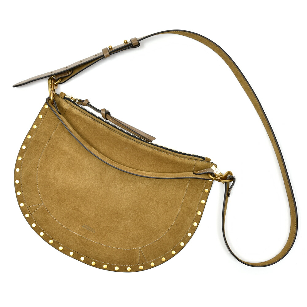 ISABEL MARANT(イザベル マラン)OSKAN SOFT ZIP ソフトショルダーバッグ 28452001112|biglietteria
