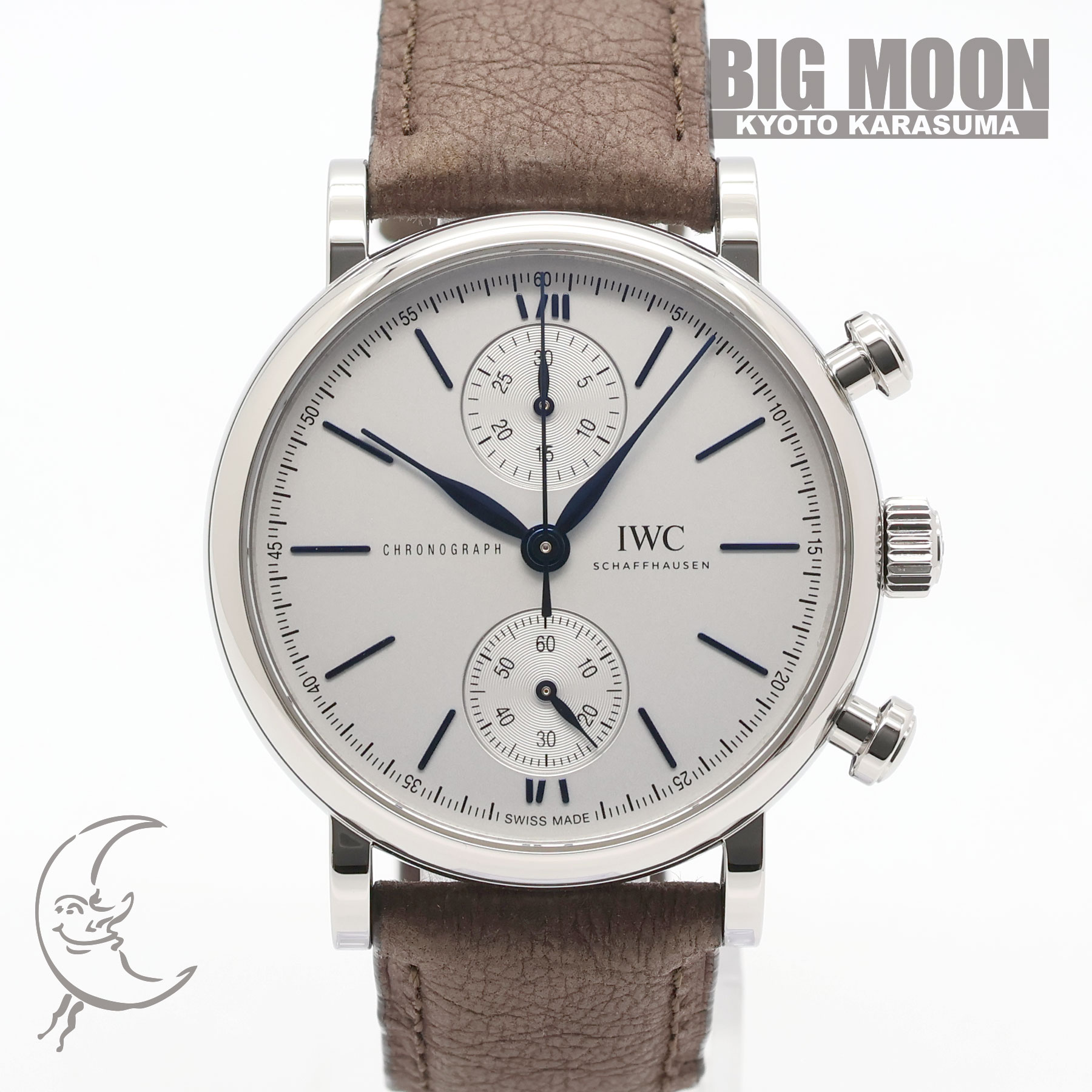 【中古】IWC　インターナショナル・ウォッチ・カンパニー　ポートフィノ・クロノグラフ39　IW391407