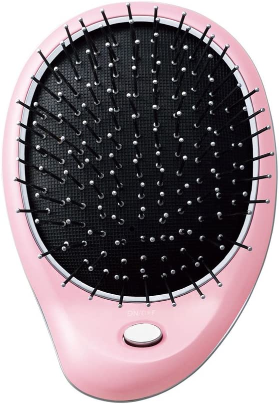 コイズミ リセットブラシ 折りたたみタイプ 音波振動磁気 乾電池式 ピンク KBE-2911/P Amazon | コイズミ リセットブラシ 折りたたみタイプ 音波振動