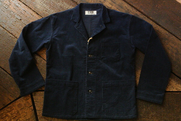 ★FOB FACTORY★エフオービーファクトリーUtility Work ジャケット F2315コーデュロイ ジャケットNAVY｜BIG SHOT
