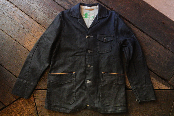 ★FOB FACTORY★エフオービーファクトリー F2300 Relax Sack JK 伸び伸びする サックジャケットブラック