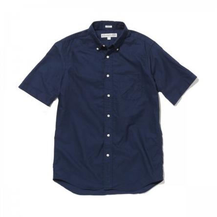 Big Shot Rakuten Global Market Individualized Shirts Individualized Cambridge Oxford Mens New Standard Fit Short Sleeve Short Sleeve Shirt Navy V11noo H