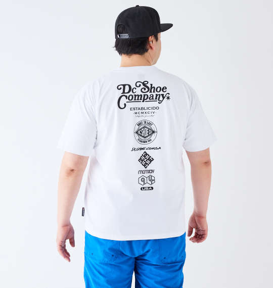 大きいサイズ メンズ 半袖Tシャツ DCSHOES ディーシーシューズ 24TECH JERSEY VARIOUS ブラック 3L 4L 5L 6L 1278-4212 ストリートファッション スケートボードスタイル カジュアルウェア 快適 丈夫 おしゃれ 夏用 通気性 スポーティ 着心地抜群