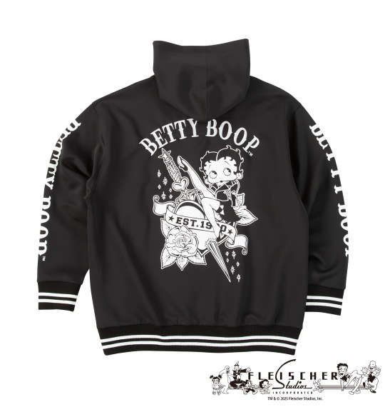 ダンボールニットフルジップパーカー BETTY BOOP メンズファッション-パーカー-トップス