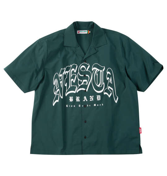開けっ広げ色つや半袖プルオーバー NESTA BRAND