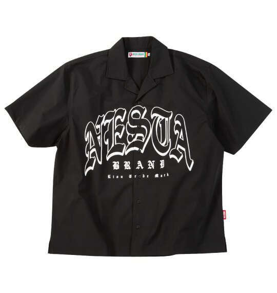 開けっ広げ色つや半袖プルオーバー NESTA BRAND