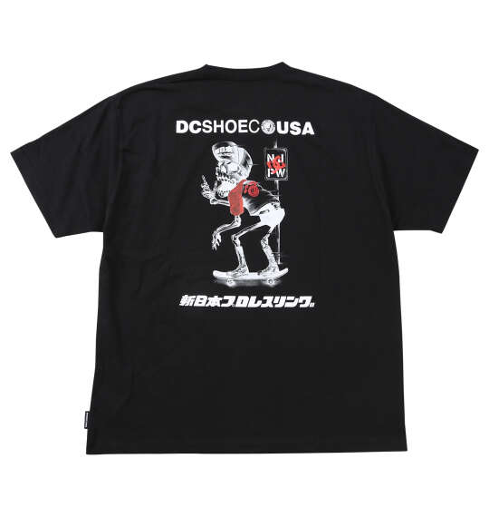 STRONG STYLE SKULL半袖ティーシャツ DCSHOES×新日本プロフェッショナルレスリング メンズファッション-Tシャツ・カットソー-トップス