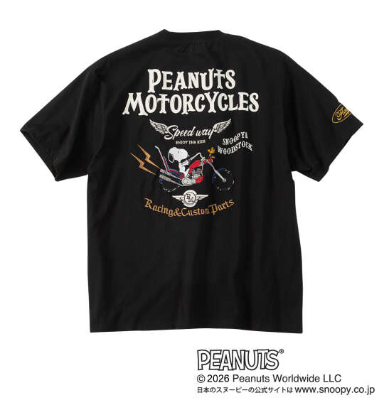 スヌーピーコラボ半袖プルオーバー FLAGSTAFF×PEANUTS