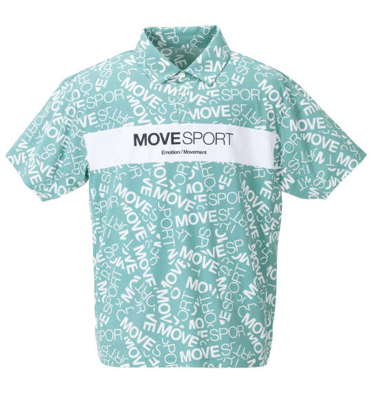 大きいサイズ メンズ SUNSCREENミニ鹿の子総柄グラフィック半袖ポロシャツ MOVESPORT(ムーブスポーツ) 3L 4L 5L 6L 7L 8L カーキ×ホワイト ポロシャツ 1278-4252- 大きめサイズ 通気性 スポーツウェア おしゃれ トップス 快適