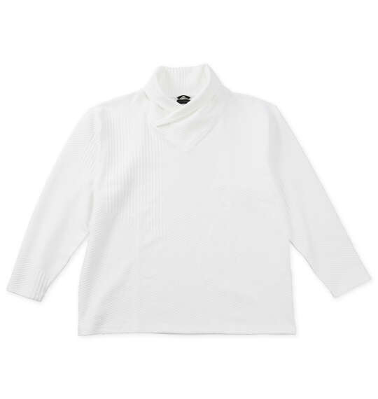偏った考えダイアログボックス柄音の大きさのど首長袖ティーシャツ TETE HOMME トップス-Tシャツ・カットソー
