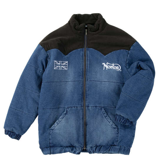 ＼まもなく終了!お買い物マラソン／デニム中綿ジャケット Norton｜Bigsizeselectshop-avanty