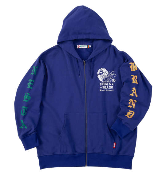 \お買い物マラソン開催中/裏毛フルジップパーカー NESTA BRAND|Bigsizeselectshop-avanty