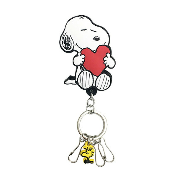 楽天市場 スヌーピー ラバークリップ キーチェーン ハート Snoopy ピーナッツ 鍵 かぎ カギ マスコット バッグキークリップ キークリップ あす楽対応 ビッグスター ネットショップ