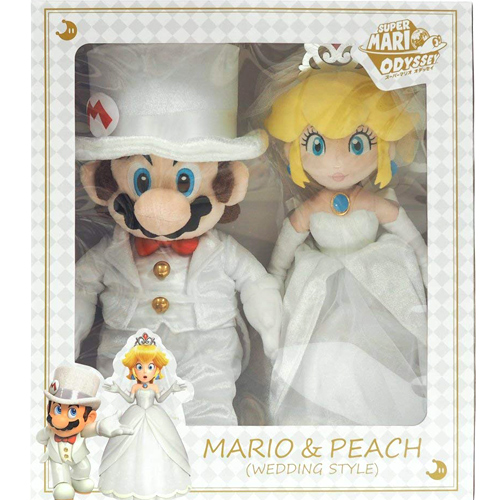 Super Mario Odyssey Hochzeit Mario Peach Prinzessin Bowser Koopa Plush Toy Dolls 