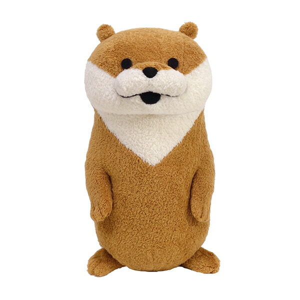 楽天市場 可愛い嘘のカワウソ ぬいぐるみ 立ち K 8022かわうそ Twitter Line スタンプ ぬいぐるみ サンアロー インテリア コレクション プレゼント 誕生日 癒し あす楽対応 ビッグスター ネットショップ